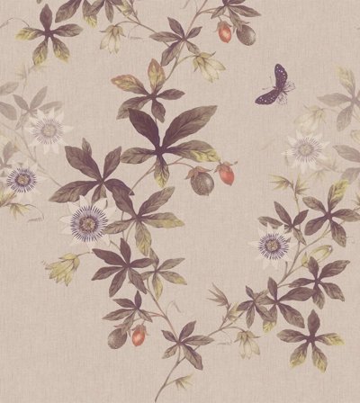 Duro Tapetprov, Passiflora 539-01P Flora, L, , Färg & tapeter