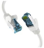 EFB ELEKTRONIK RJ45 PATCHKABEL mit CAT7 ROHKABEL WEISS 1,5m