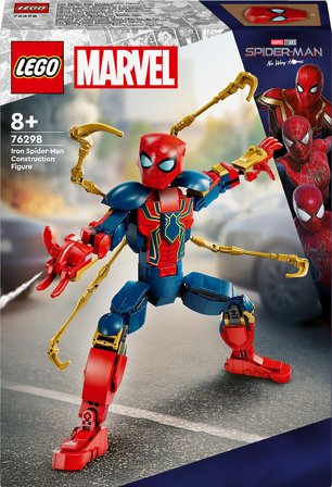 Lego Marvel Byg Selvfigur af Iron Spiderman 76298, Børn & Forældre, Motorik & Bevægelse, Klodser Og Stabletårne