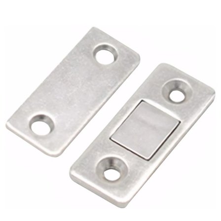 Ultra Tynd Magnetisk Lås, Kraftige Magnetiske Låse til Møbler, Usynlig Skabssugning med Stærk Magnetisk Kraft, Nem Installation til Køkken