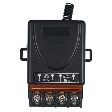 433MHz DC12-48V Enkanalig Smart Fjärrkontrollbrytare för Vattenpumpar, Pumpar, Motorer, Lampor [DB]