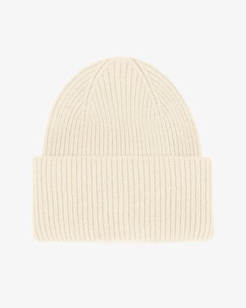 Merino Wool Hat - Optical White - Male - One Size