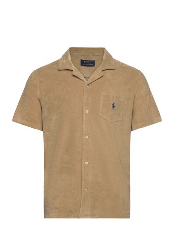 Polo Ralph Lauren Terry Camp Shirt - Beige - M