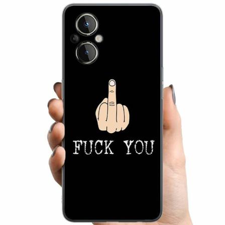 Oneplus Nord N20 5g Tpu Mobilskal Fuck You