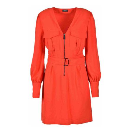 Pinko Dress , Rood , Dames , Maat: L Casual jurken