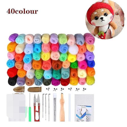 Filteull Fairy Tale Ull Nålfilteullsett