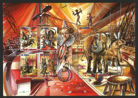 São Tomé & Príncipe 2002 - MICHEL 1943-1947 - Postfrisk miniark - Postfrisk