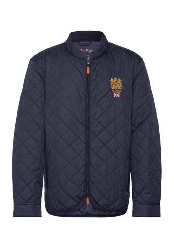 Morris Trenton Quilted Jacket - Navy - S