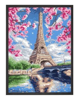 Diamond painting Eiffeltårnet - Art City