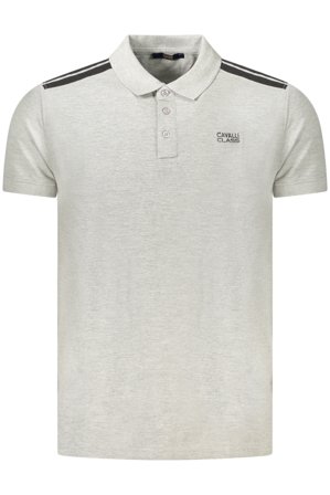 Cavalli Class Polo Maniche Corte Uomo Grigio