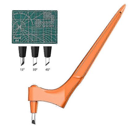 Gyro Cut Craft Tools Rostfritt Stål Gyro Cutter 360-graders Papperskniv Gyro-cut Säkerhetskniv Konstskärverktyg