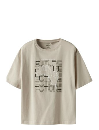 Nkmvictor Ss Nreg Top Beige Name It