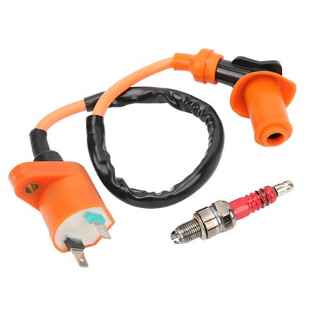 Racing Tennspole Tennplugg M10 Gjenge J Type Elektrode Erstatning for CRF50F 2004 til 2013