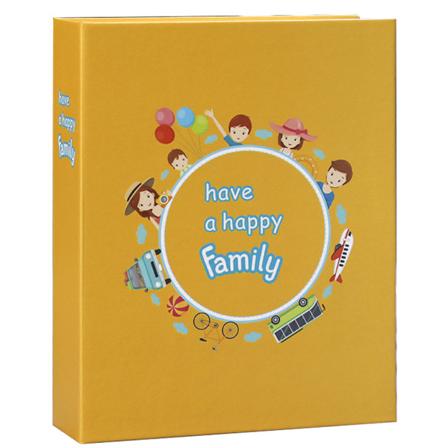 Tegneserie 7" Print Familie Foto Scrapbog Album 100 Fotos Hukommelsesbøger Hjem Decor null - Hjem"