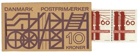 Danmark 1968 - Særfrimærkehæfte AFA S1 - Postfrisk