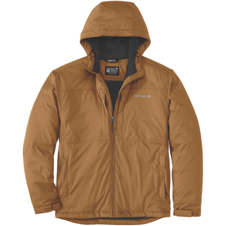 Carhartt Workwear Stretch Insulated Jacket Carhartt Brown