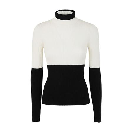 PierAntonioGaspari Turtlenecks vit, Dam Polotröjor, Dam, Storlek: XS