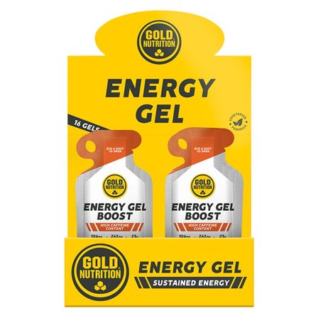 Gold Nutrition 16 x Energy Gel Boost 40 g