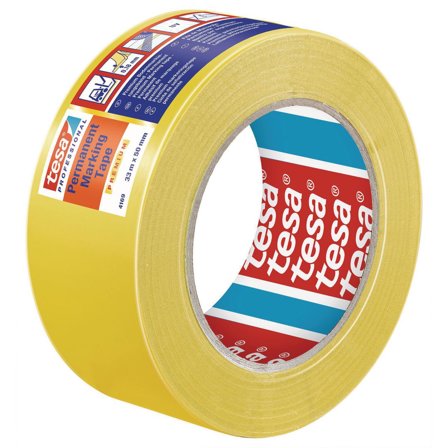 TESA Markeringstejp Premium 50mmx33m gul - Lyreco - Skyddsutrustning - Säkerhetsmärkning och skyltar - Tejper och symboler