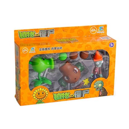 Ægte 15 Pak Plants Vs Zombies 2 Katapult Legetøj Drenge Spil Legetøj S [DmS]