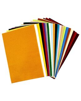 Askarteluhuopa värilajitelma 24/pak.