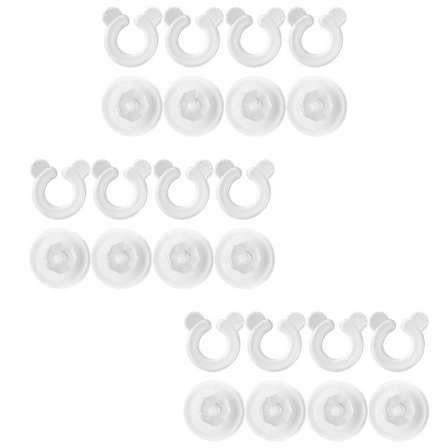 12 st/set Täcke Klämmor Lakan Hållare Påslakansklämmor - LUCKY