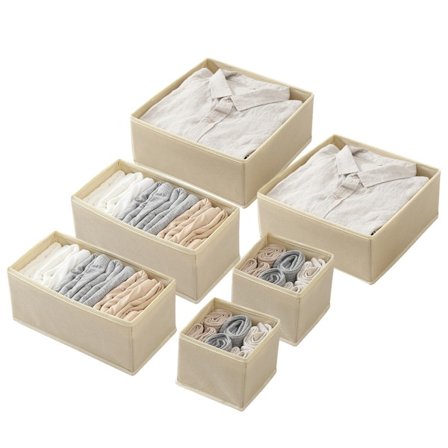 Skuffeorganiseringssystem, garderobeorganisator for bukser.