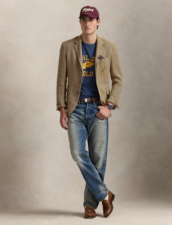 Polo Ralph Lauren Classic Fit Logo Jersey T-Shirt - Navy - XL