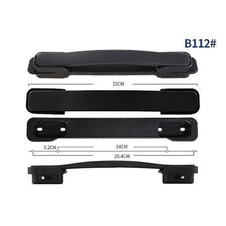 Matkalaukun kahvan muoviset vetokahvat, korvaavat osat matkalaukkuihin