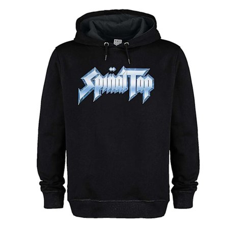 Amplified Unisex Vuxen Spinal Tap Logo Hoodie 3XL Svart