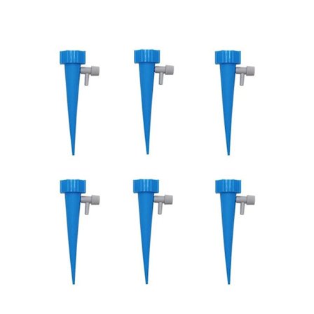 6 stk automatisk dryppvanningssystem for planter, dryppspydsett, hage, husholdning, plante, blomst, automatisk vanningsverktøy, drivhus