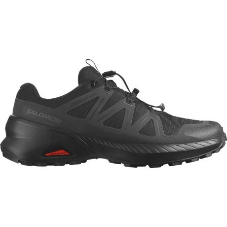 Salomon - Chaussures de trail running pour homme Speedcross Peak Waterproof - Black / Black / Phantom - 44