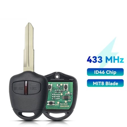 Kauko-autoavain Auton kauko-ohjain 2BT VASEN TERÄ 2BT VASEN TERÄ