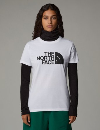 The North Face W Ss Easy Tee - White - S