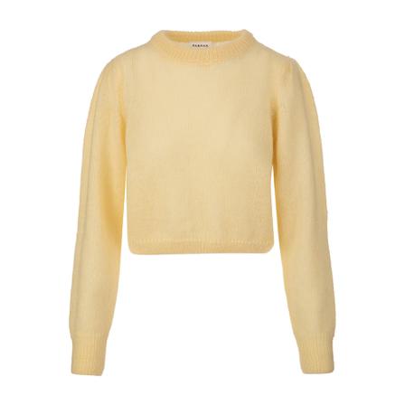 P.a.r.o.s.h., Round-neck Knitwear Geel, Dames, Maat:M