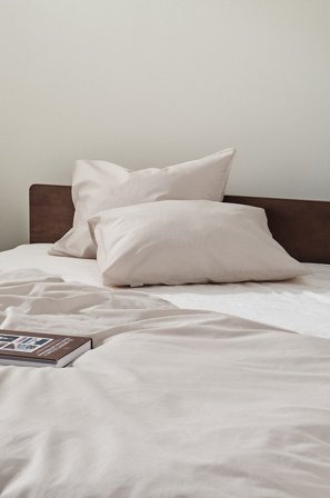 BILL putevar 2-pk 60x50 cm Lys beige - Kjøp Putevar hos Jotex