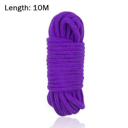 Sex Slav Bondage Shibari Rep Mjuk Bomull Stickad Rep BDSM Restriktion Sex Kvinnor Exotiska Leksaker Rollspel 5M 10M