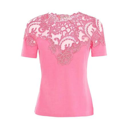Ermanno Scervino T-shirt Pink, Dame T-shirts