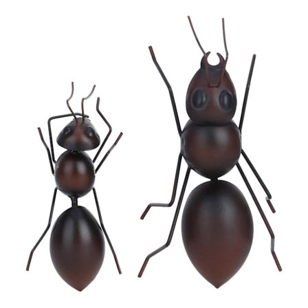 2 stk maur skulptur vegg hengende maur ornament hage stue hus