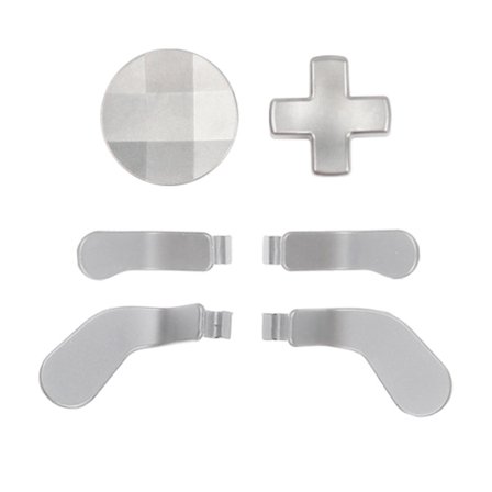 6-i-1 Thumbsticks reservedele passer til Xbox One Elite Series 2 Controller (Sølv)