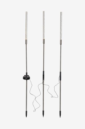 Star Trading - Solcelledekoration Bubbly 3-pin - Transparent - Dekorationsbelysning - Fra Homeroom
