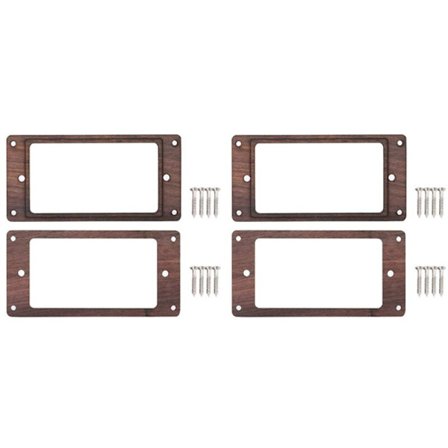 4 stk. Serie Elektriske Gitarer Humbucker Træ Pickup Guitar Pickup Vævet Ring