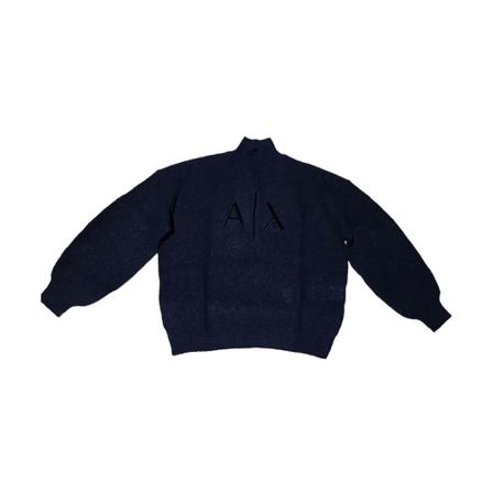 Armani Exchange Turtlenecks Blå, Dame Rullekraver