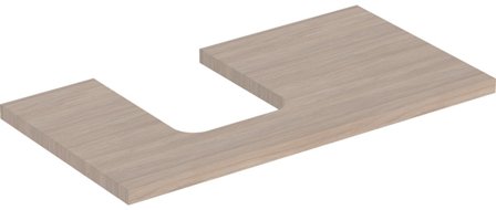 Geberit ONE 505.293.00.5 Bänkskiva 90 cm Ek, Badrum