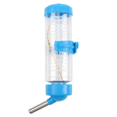 Plast NO-Drip Dryckare Vattenflaska Dispenser Matare Vattenflaskor 80ml/125ml