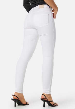 ONLY Royal HW Jeans White Klær