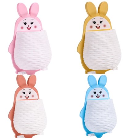 4 st ABS väggmonterad mobiltelefonhållare med krok väggmontering Orga