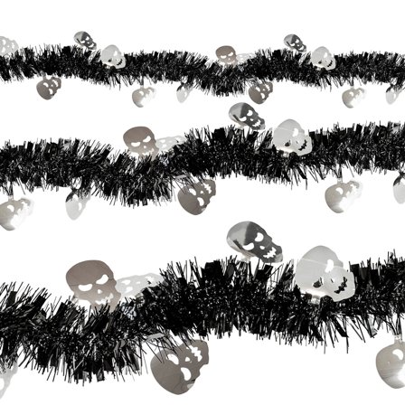 Dödskallar Glittergirlang