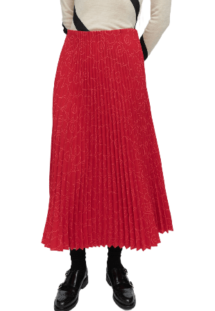 Marimekko MYY PIIRTO UNIKKO Skirt Kjolar Dam Röd XL