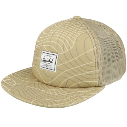 Herschel - Beige trucker Cap - Whaler Mesh Cap Twill Topography/Twill Trucker @ Hatstore